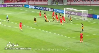 گل مردود آزمون به تراکتور در لیگ قهرمانان آسیا