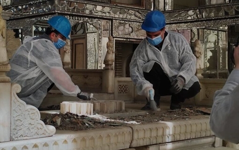 مقاومت تاریخی ایران؛ مرمت آثار باستانی پس از حملات موشکی