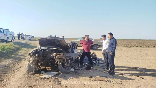 تصادف در اردبیل؛ جان‌باختن مدیر و معلم یک مدرسه