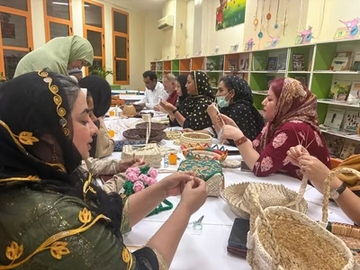 برگزاری رویداد گردشگری «تجربه حصیربافی» در بندرعباس