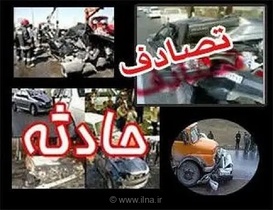 تصادف اتوبوس و کامیون در آزادراه تهران - ساوه ۴ کشته بر جای گذاشت