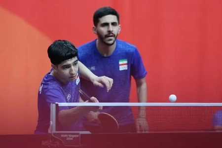 شکست دوبل تنیس روی میز ایران در بازی‌های آسیایی ۲۰۲۶