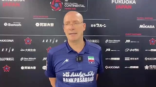 پیروزی مقتدرانه والیبال ایران مقابل نیوزیلند در قهرمانی آسیا ۲۰۲۶؛ پیاتزا: روی بازی خودمان تمرکز کردیم (ویدئو)