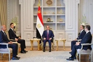 دیدار السیسی با جرد کوشنر؛ رایزنی درباره آتش‌بس در غزه