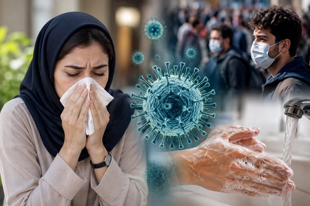 هشدار درباره احتمال افزایش آنفلوآنزا و کرونا در آبان‌ماه