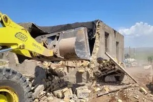 ۲۰ مورد ساخت‌وساز غیرمجاز در اراضی زراعی قزوین قلع‌وقمع شد