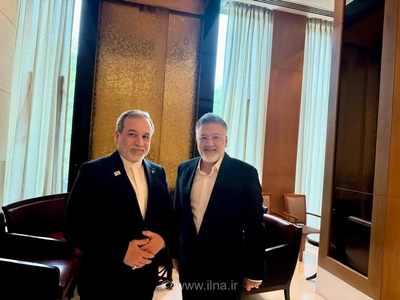 دیدار رئیس انجمن شیعیان جامو و کشمیر با عراقچی در اجلاس بریکس