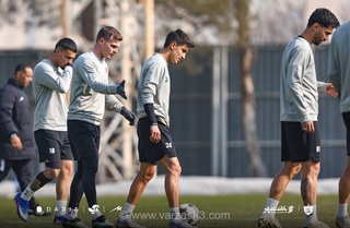 آخرین تمرین پرسپولیس بدون حضور گرا و جلالی برگزار شد