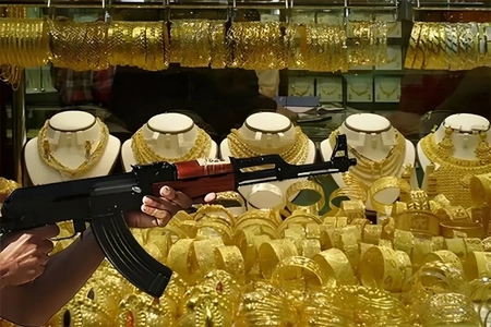 سرقت از طلافروشی در خزانه تهران با حضور سه سارق