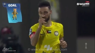 گلزنی احمد نوراللهی در لیگ کاپ امارات؛ پیروزی کلبا برابر خورفکان