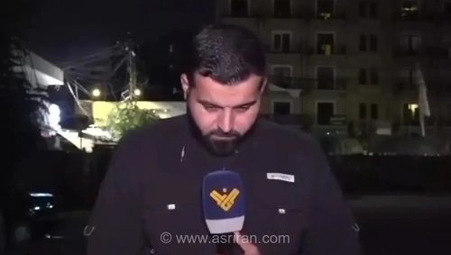 مجروح شدن خبرنگار المنار در حمله صهیونیست‌ها به لبنان
