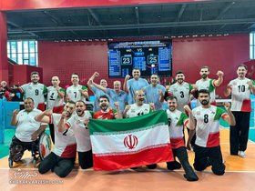 طلای ناگویا برای والیبال نشسته مردان ایران؛ پنجمین قهرمانی بدون ست باخته