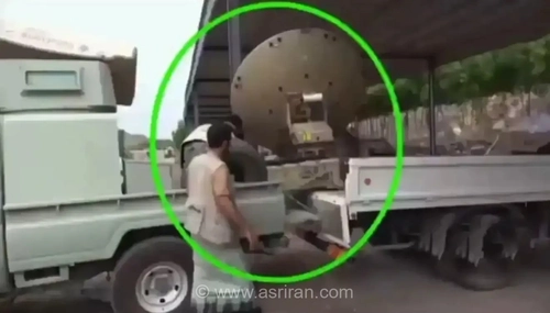 غنیمت گرفتن رادار پیشرفته آمریکایی توسط انصارالله