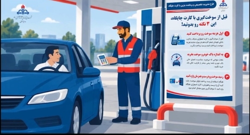 آموزش سوختگیری بنزین با کارت جایگاه در تهران