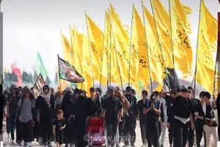 اعزام کاروان بزرگ ۳ هزار نفری دانشجویان استان فارس به حماسه پیاده‌روی اربعین حسینی با شعار قوم‌لله