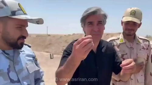 حضور وحید شمسایی در جمع سربازان و مرزداران خوزستان
