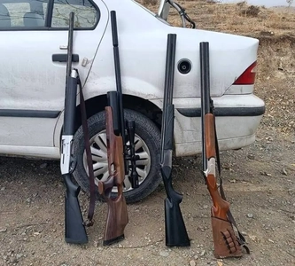 کشف و ضبط اسلحه‌های شکاری از شکارچیان در صومای برادوست