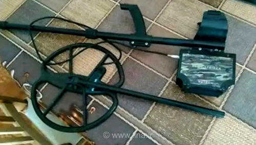 حفاری غیرمجاز در بابل با کشف فلزیاب و سلاح همراه بود