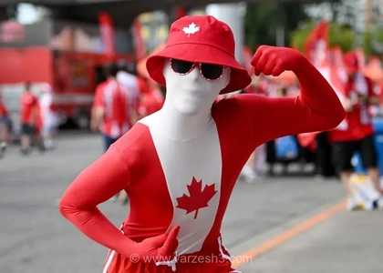 ونکوور غرق در سرخ و سفید/ هاکی تمام شد: کانادا یک کشور فوتبالی است! (عکس)