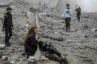آوارگی ۸۰۰ فلسطینی در غزه پس از تخریب اردوگاه