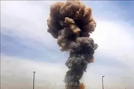 حمله ارتش تروریستی آمریکا به یک واحد صنعتی در حومه خمین؛ بررسی خسارات احتمالی آغاز شد