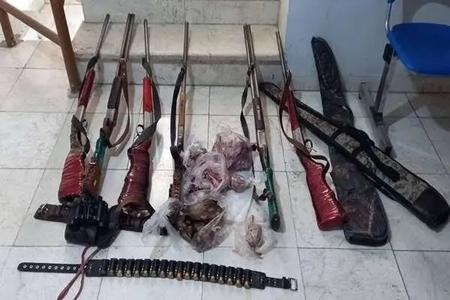 کشف ۸ سلاح غیرمجاز و دستگیری ۳ شکارچی در مازندران