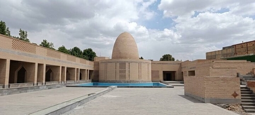 رونمایی از بارگاه جدید شمس تبریزی در خوی
