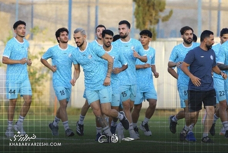 دکوراسیون جدید محمدرضا آزادی در تمرین استقلال + عکس