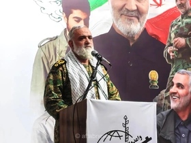 سردار نقدی: ارتش آمریکا ببر کاغذی است و ناوهایش در فاصله دوری از تنگه هرمز متوقف شده‌اند