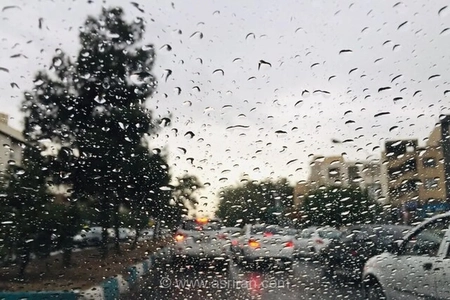 بارندگی شدید تابستانی در بخش احمدی حاجی‌آباد هرمزگان
