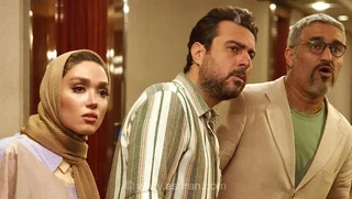 فرزانه قاسم‌زاده با بادبزن کالیگرافی در ژست هنری جدید (+عکس)