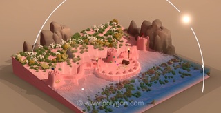 دموی بازی Sandcastle در استیم تجربه‌ای آرامش‌بخش و جذاب