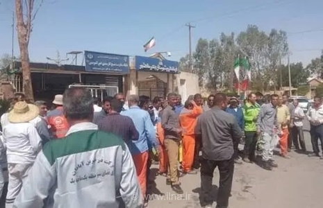 اعتراض کارگران محور گستر نصر سیرجان به انتقال محل کار/ نگرانی از بیکاری یا آوارگی