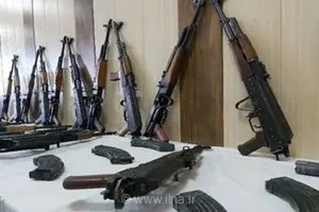 کشف ۱۸۱ قبضه سلاح جنگی و شکاری غیرمجاز در عملیات ضربتی پلیس خوزستان