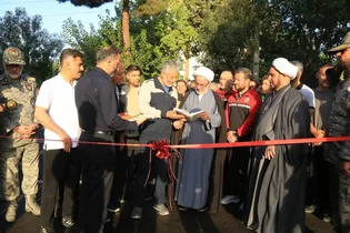 افتتاح پیست تارتان در ستاد ارتش همزمان با هفته دفاع مقدس