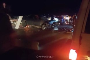 تصادف مگان و نیسان در آزادراه ساوه-تهران ۲ کشته و ۳ مصدوم برجای گذاشت