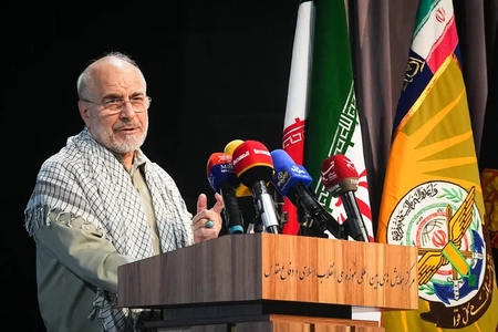 قالیباف: ملت ایران در برابر تهدیدات تسلیم نمی‌شود