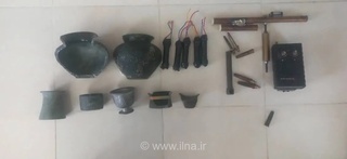 دستگیری قاچاقچیان عتیقه در مرودشت فارس و کشف نارنجک دست‌ساز