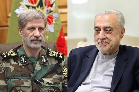 تبریک فرمانده کل ارتش به وزیر دفاع جدید