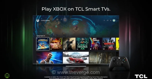 اپلیکیشن Xbox به تلویزیون‌های TCL می‌آید؛ همزمان با عرضه گیمینگ ابری با پرداخت به ازای استفاده مایکروسافت