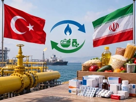 ترکیه در ازای گاز، غذا و دارو معامله می‌کند