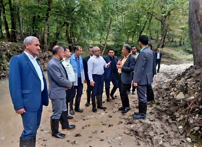 دستور بازگشایی فوری مسیرهای سیلابی در مازندران پس از بازدید دادستانی