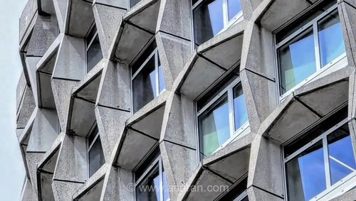 شاهکار معماری بروتالیست در لندن (+عکس)