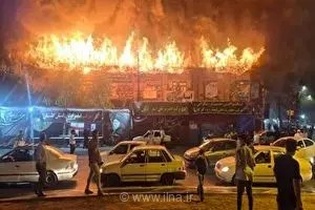 آتش‌سوزی در بازار نعل‌بندان گرگان؛ تلاش برای مهار حریق ادامه دارد