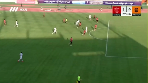 گلزنی بیفوما و پیش افتادن پرسپولیس برابر مس شهربابک