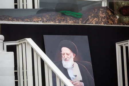 تشییع باشکوه پیکر آیت‌الله شبیری زنجانی در قم