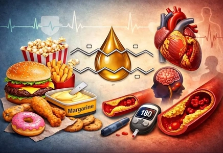 چربی ترانس صنعتی؛ عامل اصلی خطر بیماری‌های قلبی