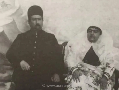 تصویری کمتر دیده شده از محمدعلی شاه قاجار به همراه همسر و فرزندانش در دوران تبعید در روسیه