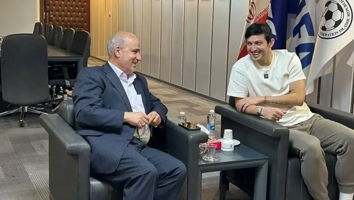 دیدار آزمون و تاج در فدراسیون فوتبال؛ گفت‌وگو درباره چه بود؟