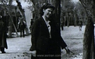 تصویری قدیمی از یک خیابان در قوچان مربوط به سال 1320